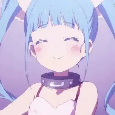 头像动漫女生头像番蓝色系ins