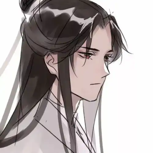动漫古风头像我从未停止爱你,只是难过到不愿表达