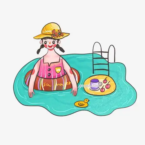 夏天卡通可爱女孩在游泳池免扣素材图片大小2000x2000px图片尺寸2.09mb来自png搜索网pngss.com免费免扣png素材下载杯子草帽节气立夏女孩人物夏天夏至小黄鸭饮料泳池游泳圈装饰图案
