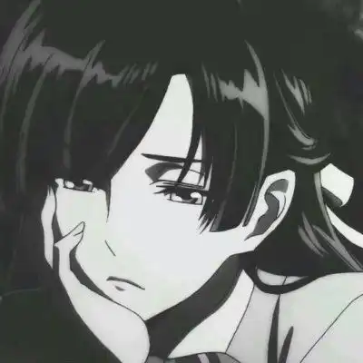 黑暗系女头丧气满满,无人救赎我