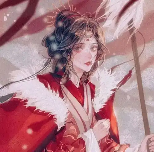 仙气古风动漫头像女公主的梦境,藏着星星湖泊一片森林