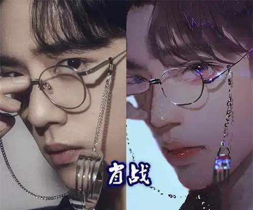 当爱豆遇到漫画,肖战王一博都还好,看到华晨宇杀生丸本人