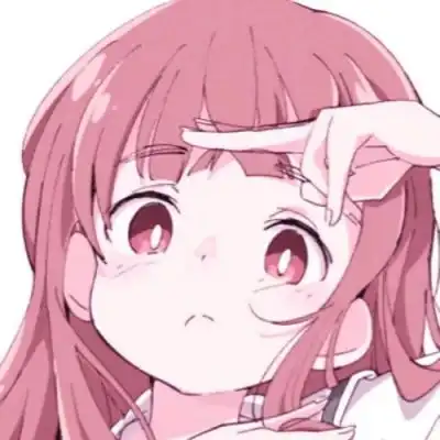 卡哇伊萌萌粉色系二次元动漫女生头像少女心萌动的卡通女头