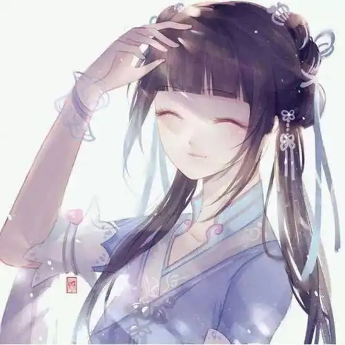 神仙古风动漫头像风把云吹散了,光才能洒下来