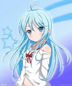有什么蓝长卷发蓝瞳动漫少女,我要出cos,谢谢