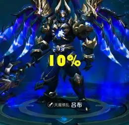 官方公布吕布皮肤拥有率天魔缭乱仅占10,第1竟然是这款