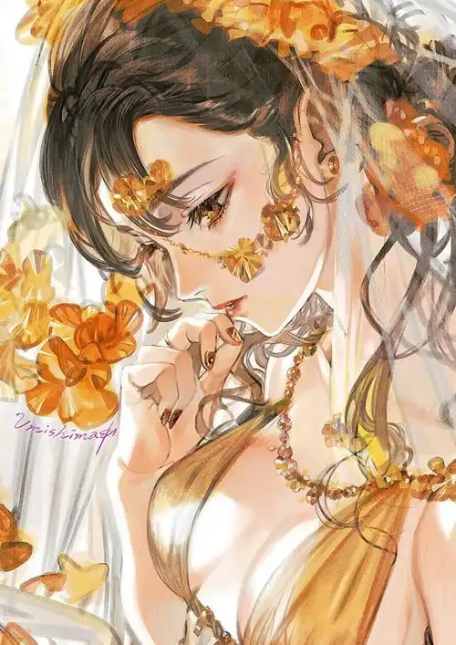 神仙少女心画风,手机壁纸头像背景无水印自取