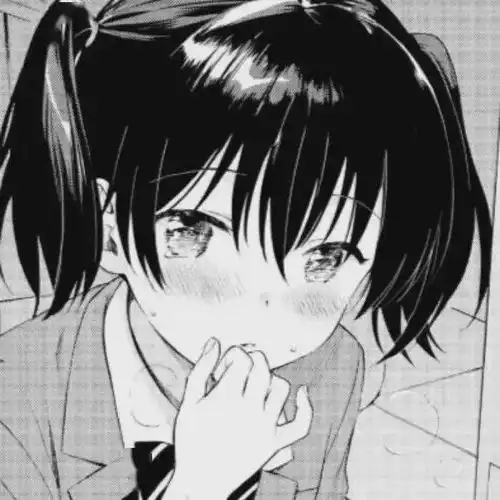 动漫头像满屏男女生黑白漫画风动漫头像,值得保存