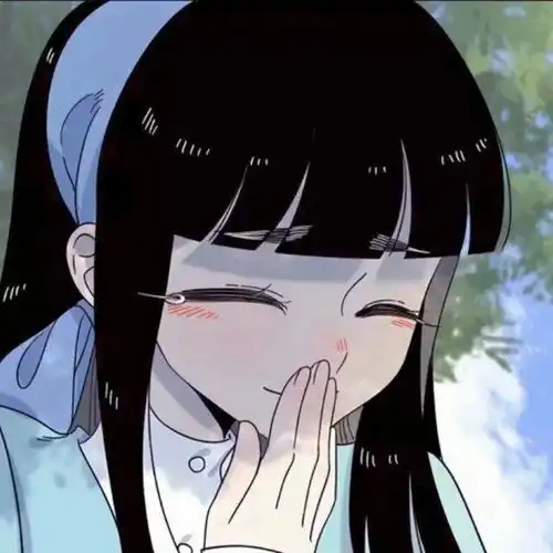 头像意绘插画女生男生情头基友