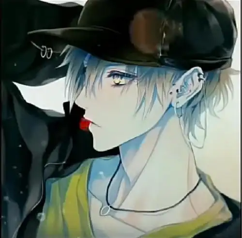 动漫男生头像夜里有腐烂的梦,梦里有重复的人