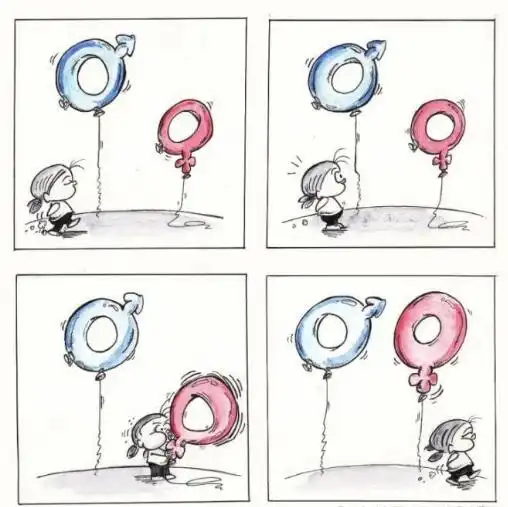 看漫画识人生社会对男人和女人看法竟然如此不同