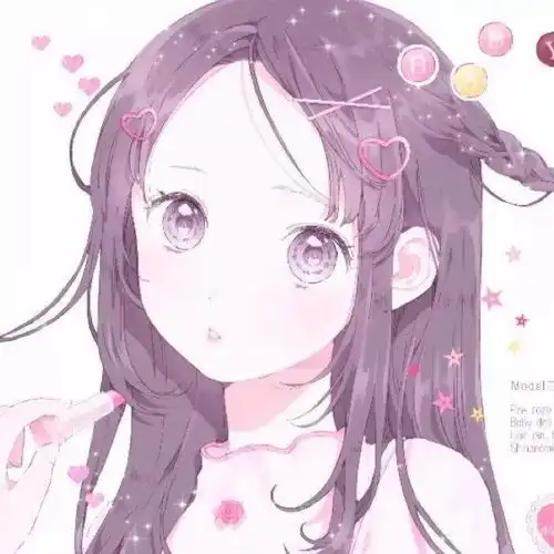 闺蜜头像可爱少女三人头像