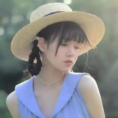 2023最新甜美带帽女生头像