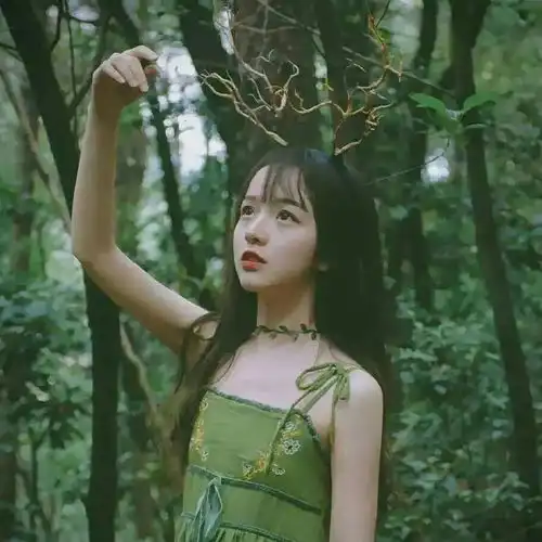 头像绿色系夏日绿色头像