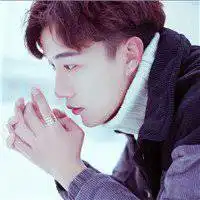 黑色男生头像侧面帅气微信头像图片大全