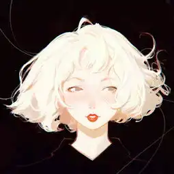 画师笔下美丽可爱灵动的小姐姐们,这个月的头像请笑纳