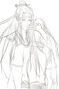 ps板绘教程魔道祖师忘羡我在