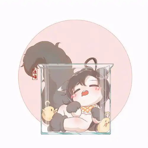 漫画忘羡化身茶杯犬,蓝湛成为无情洗碗叽,q版忘羡动漫壁纸
