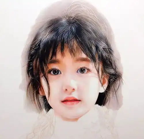 清华男神和他的小仙女,看第一眼就沦陷了,简直把姑娘画活了