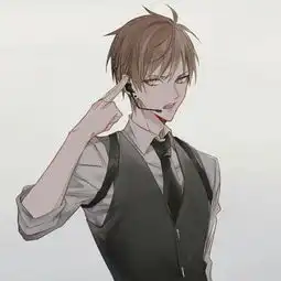 高冷男生侧脸帅气头像图片