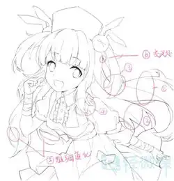漫画的头发画不出层次感教你教你都教你