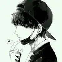 漫画男头像侧脸戴帽子微信头像图片大全