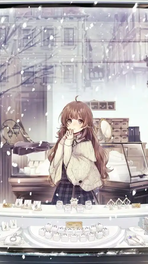 二次元动漫女生全屏壁纸