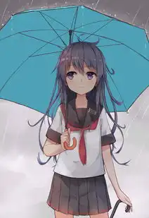 二次元少女校服校园风