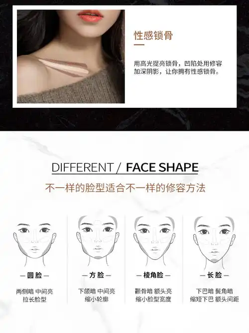 修容粉饼高光阴影瘦脸鼻影眉粉立体提亮修容盘网红抖音直播主播同款hazelfeelzz小黑福卡商城