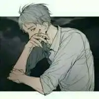 帅气男生抽烟动漫头像微信头像图片大全