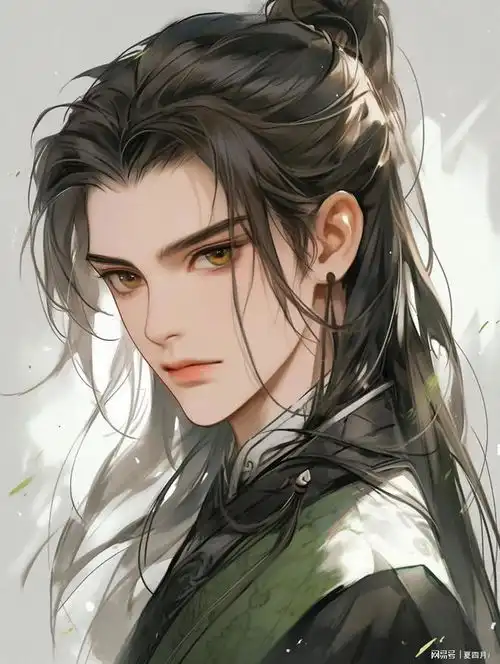 超级帅气好看的古风美男美女手绘插画壁纸背景图头像分享来啦