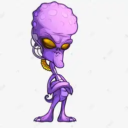 卡通手绘外星人矢量图素材图片免费下载高清psd千库网图片编号9642730