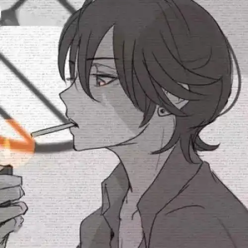 动漫真人丧头像