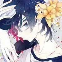 求带花的动漫男头
