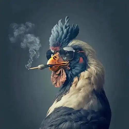 十二生肖头像,总有一个适合你叼烟耍酷款