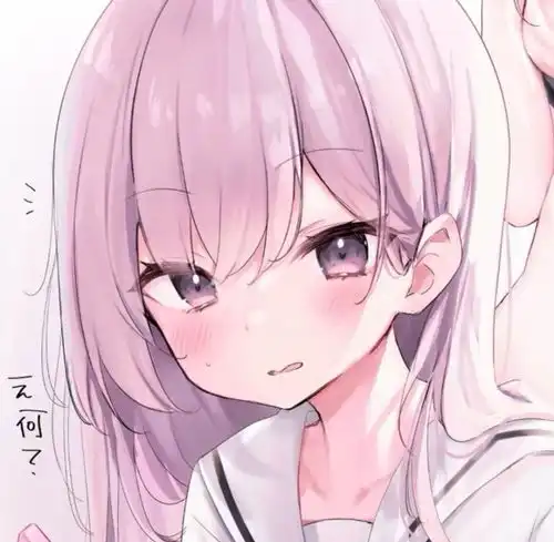 女高中生动漫头像没有人会永远陪你但永远会有人陪你