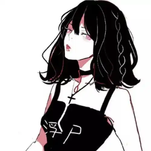 不要在我坟前哭,脏了我轮回的路帅气高冷动漫女头