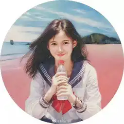 这个清华男神号称彩铅界的冷军笔下的小仙女,看第一眼就沦陷了...