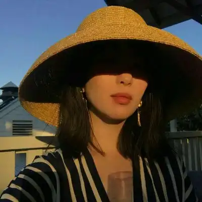 戴帽子女头.拿着你的忽冷忽热去qq女生头像我要个性网