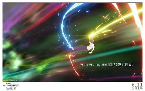 你好世界预售火热进行中终极海报预告双发邀你共度奇幻之夏