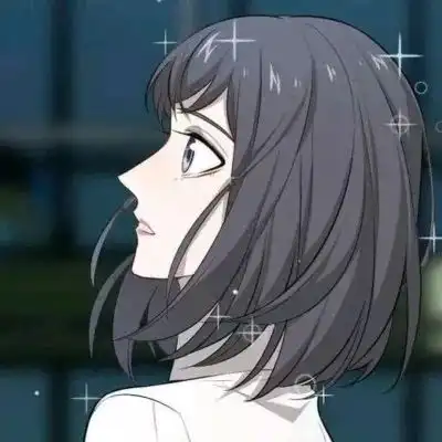 动漫情侣头像幸福兜了一个圈