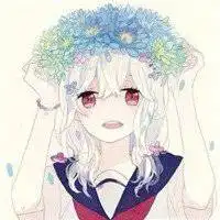白头发女生动漫头像微信头像图片大全