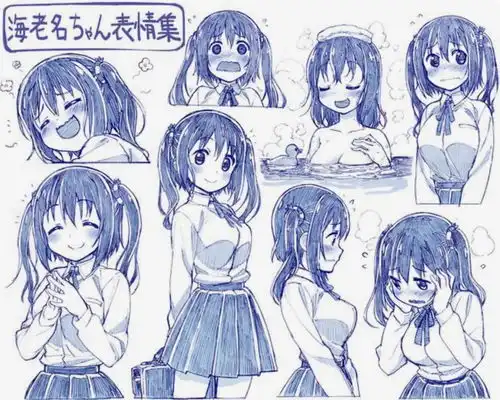 绘画干货吐血整理了400个表情图素材,学画画快收藏临摹