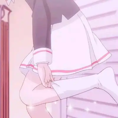 动漫身体部位女生头像