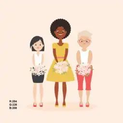 使用al绘制卡通人物插画效果的诀窍4