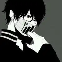 动漫头像高冷男黑白微信头像图片大全