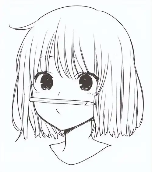 初学者素描图画