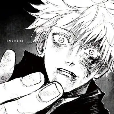 黑白风帅气动漫男头精选