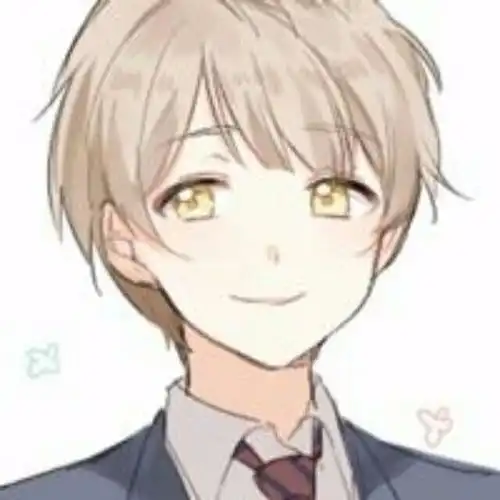 谁知道个黄瞳黄短发的卡通男孩叫什么