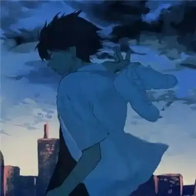 偏古风动漫男生头像